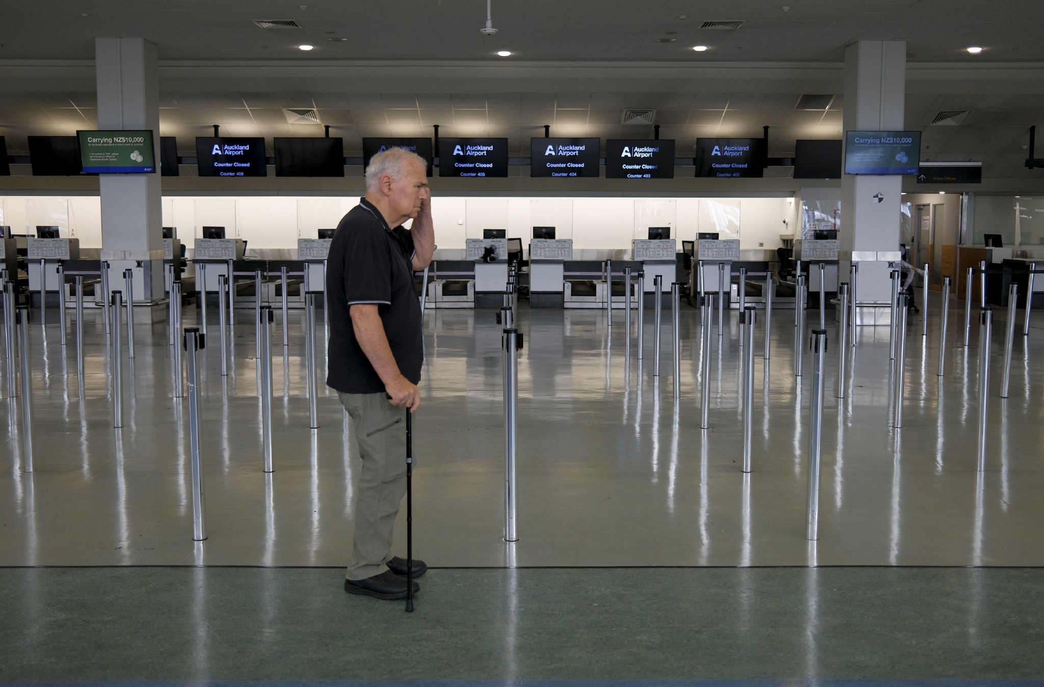 新西兰奥克兰国际机场逐步恢复运营