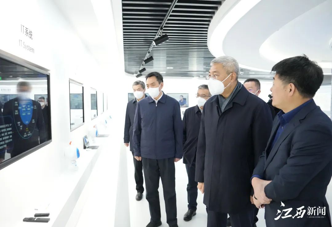 新春上班第一天,尹弘在南昌高新区走访调研|尹弘|南昌高新区_新浪新闻