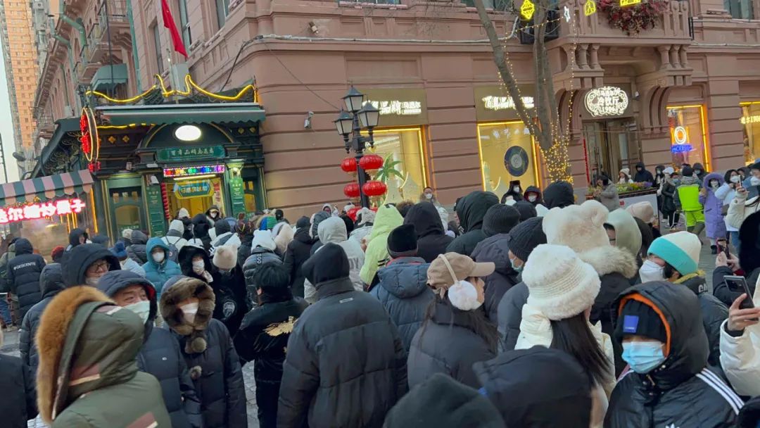 哈尔滨中央大街单日最高客流量70万