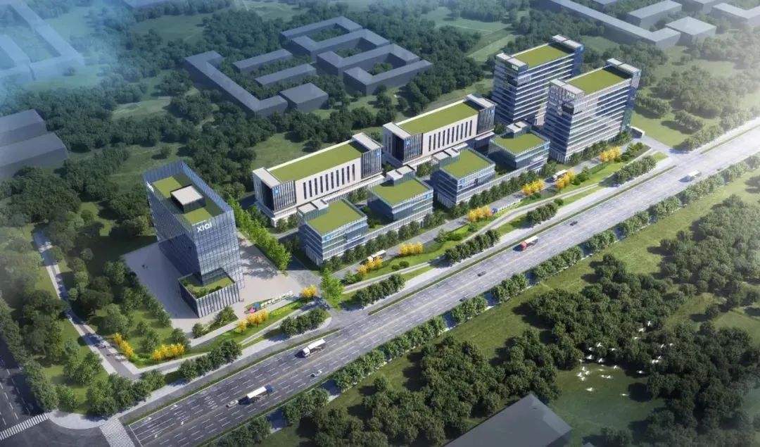 西安熙奇智能科技产业园项目效果图