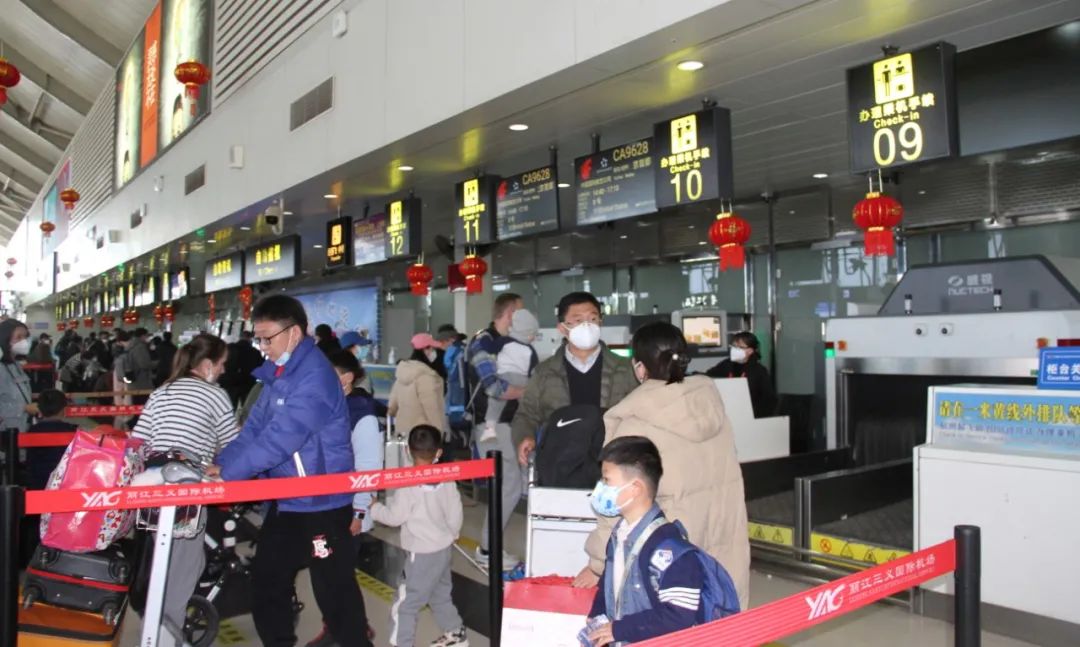 丽江机场候机厅.(通讯员&nbsp;曹凌燕供图)