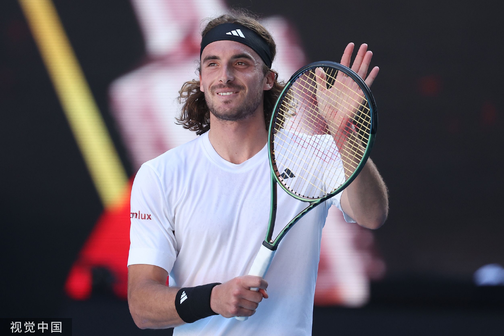 西西帕斯职业生涯首次在澳网闯进决赛.