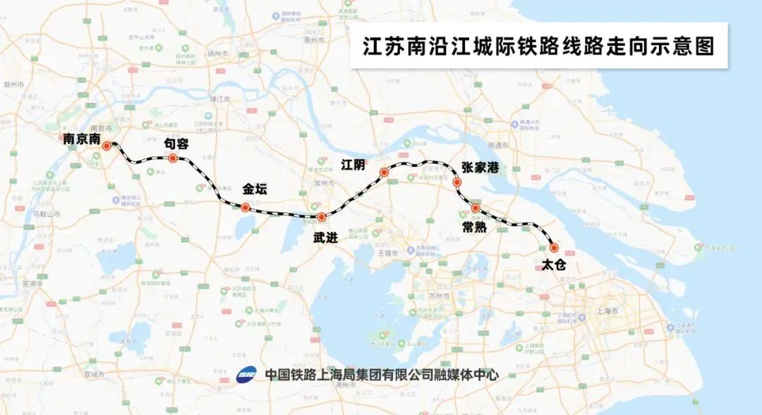 线路走向示意图