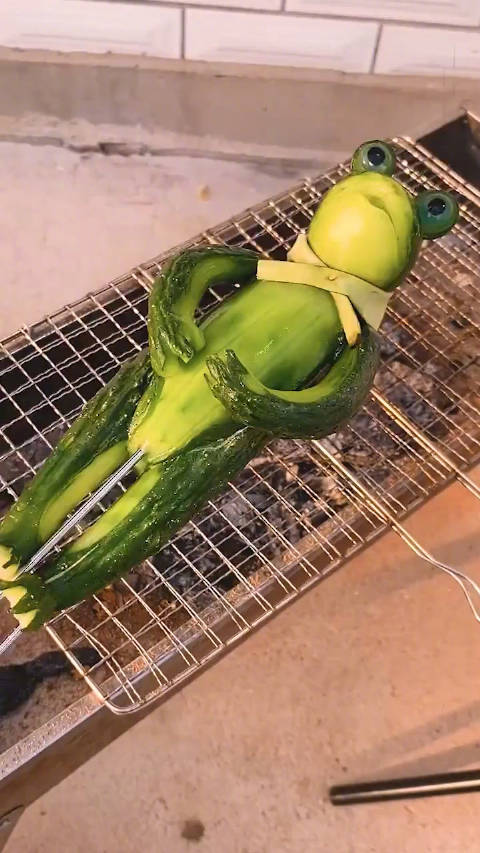 改善一下伙食做点烧烤吃