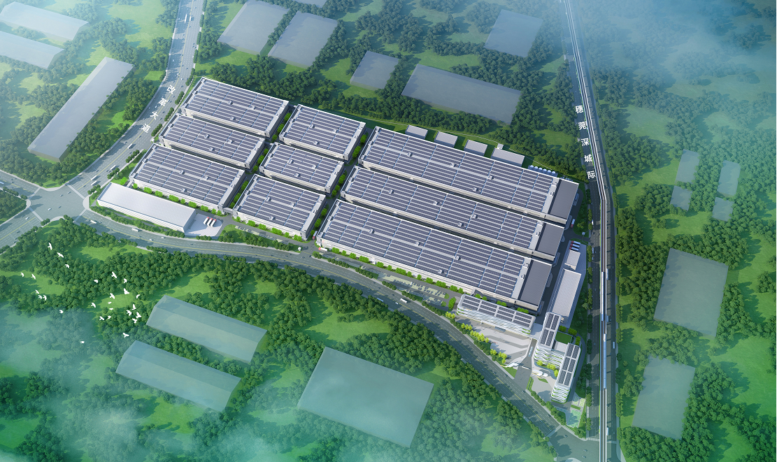 中新广州知识城孚能科技年产30GWh动力电池生产基地项目（效果图） 图片来源：广州黄埔