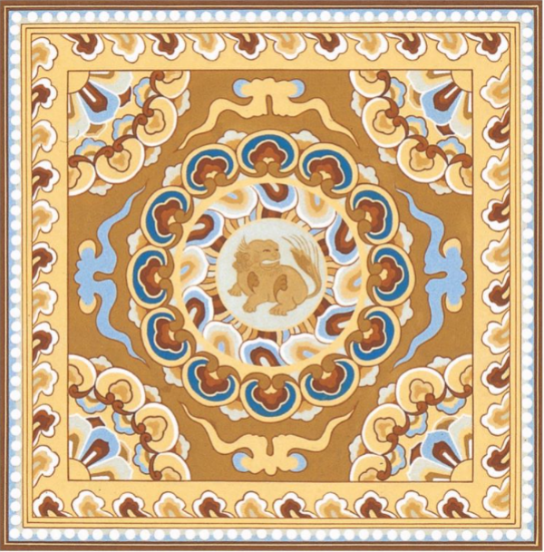 对话复原天空的艺术再现敦煌藻井里的色谱