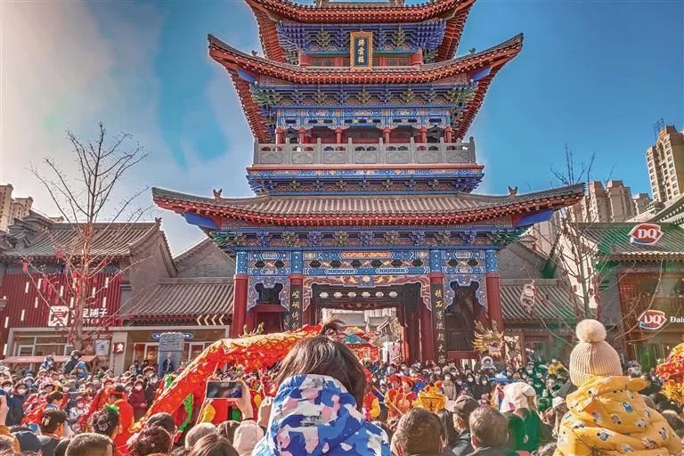 浓浓年味拉动兰州市各县区春节经济