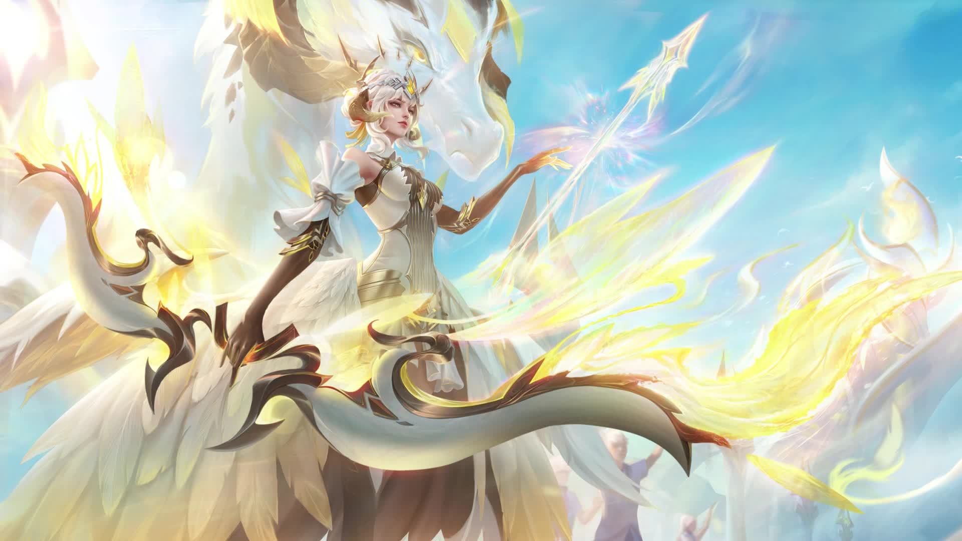 伽罗传说限定新皮肤特效,你们感觉怎么样?