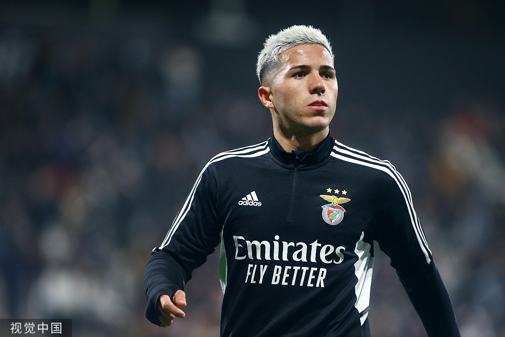 恩佐·费尔南德斯刷新英超冬季转会纪录.