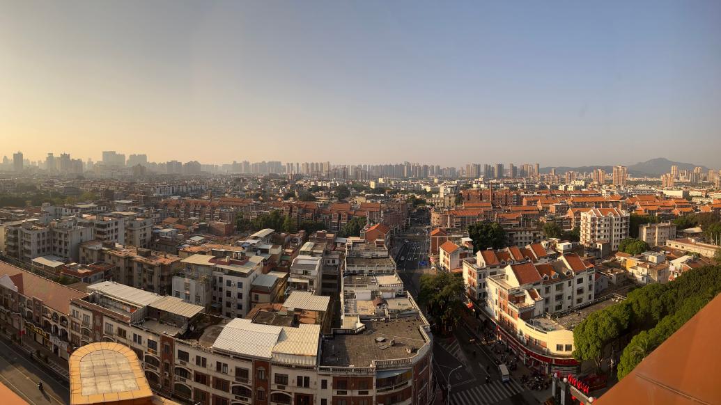 2023年1月19日,俯瞰泉州老城区.&nbsp; &nbsp