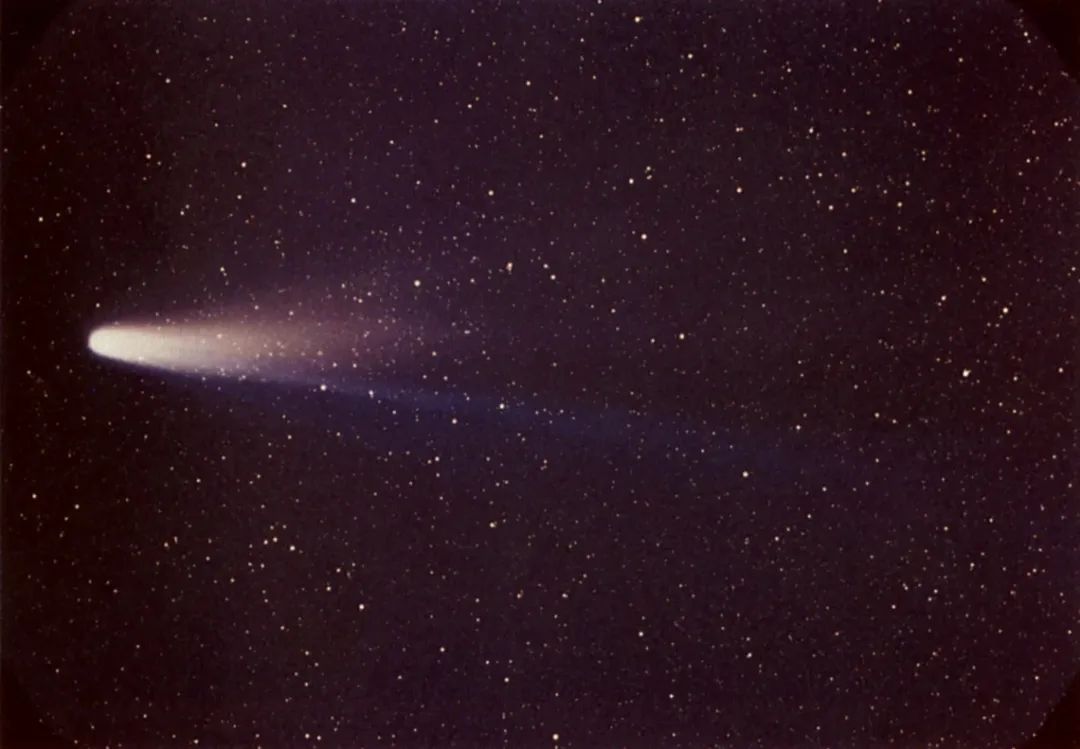 1986哈雷彗星目测图片