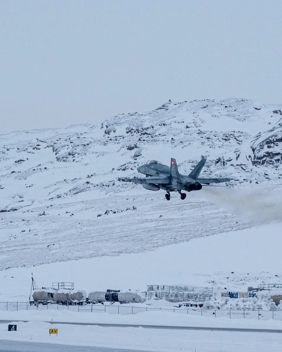 加拿大皇家空军的CF-18战机也参加了此次演习 图源：外媒