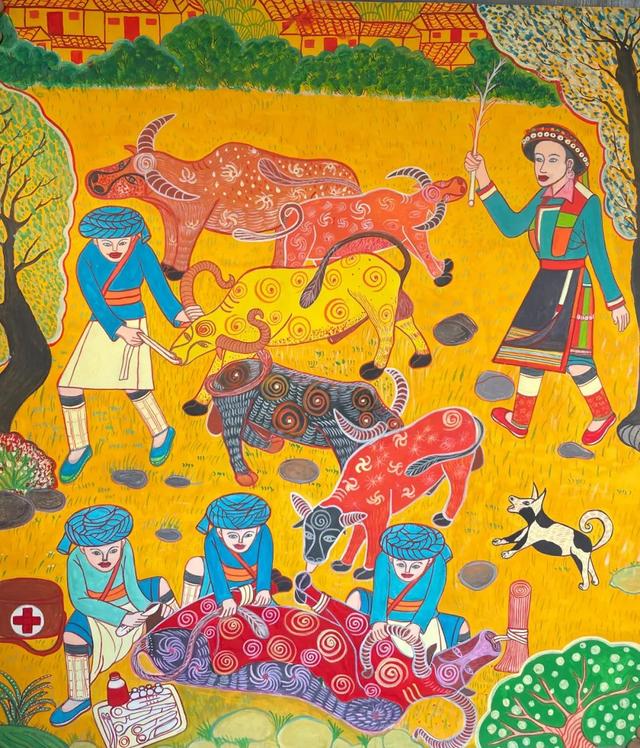 图集丨滇滩傈僳族农民画