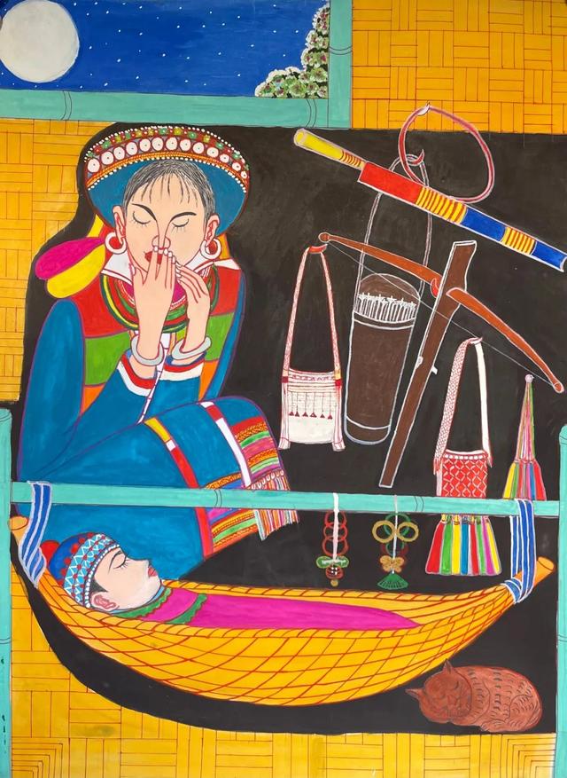 图集丨滇滩傈僳族农民画