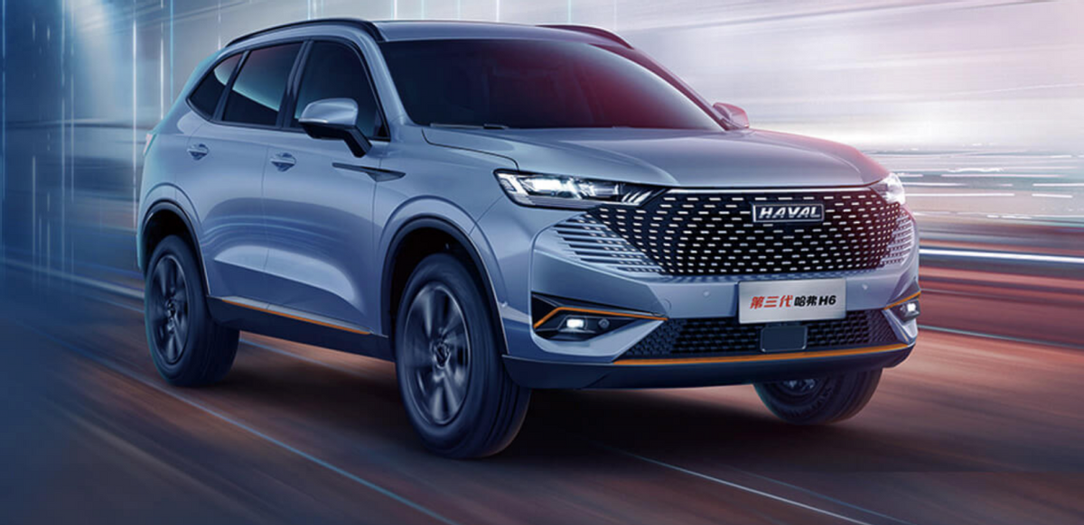第四代哈弗h6"降临",内外饰很科技搭四种动力!