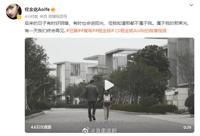 黄瑶扮演者微博回复网友关于黄瑶最后对高启强到底是怎样的感情呢？|演员_新浪新闻
