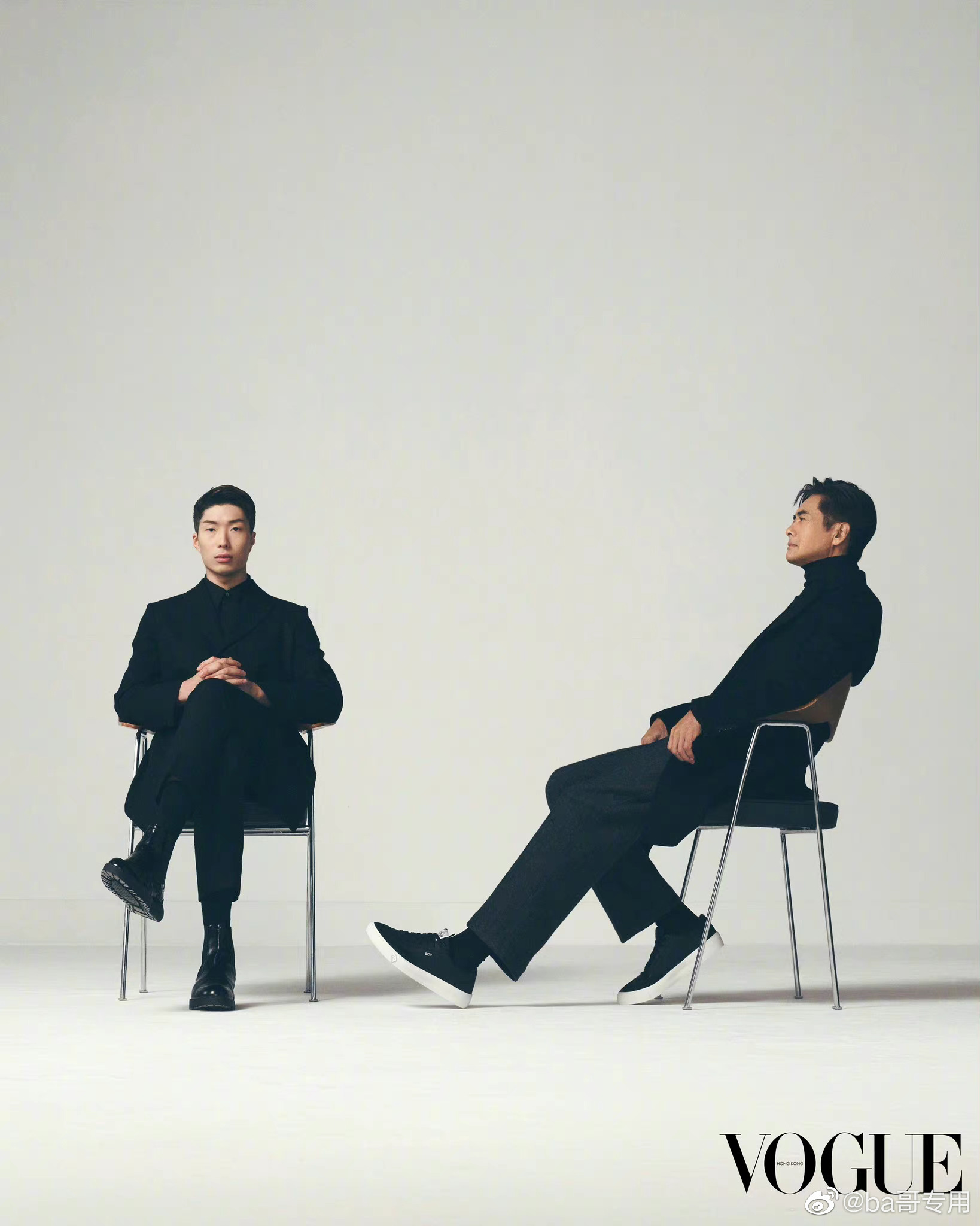 一向很少拍杂志的周润发登上香港版《Vogue》的二月刊封面……|香港版|周润发|封面_新浪新闻