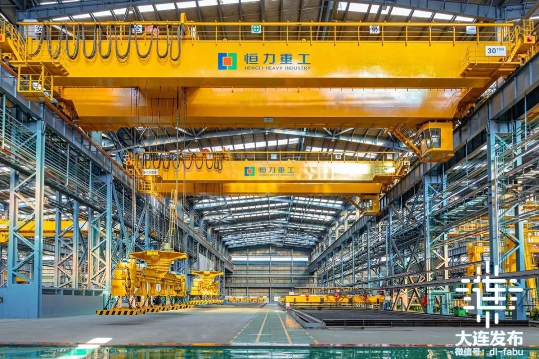 ▲恒力重工成功启动原STX，沉寂十年的厂区重现生机。