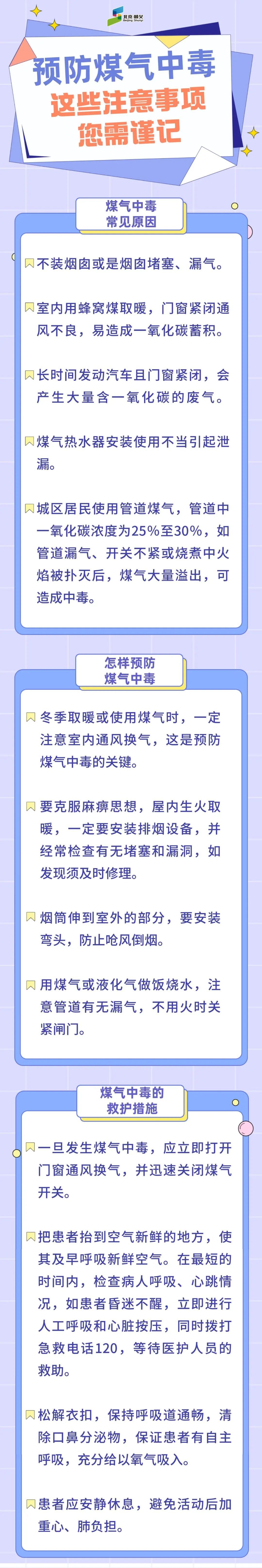 顺顺提示预防煤气中毒这些注意事项您需谨记