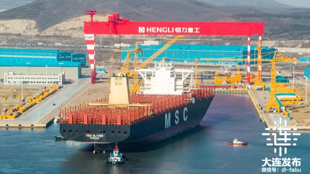 ▲恒力重工成功启动原STX，沉寂十年的厂区重现生机。