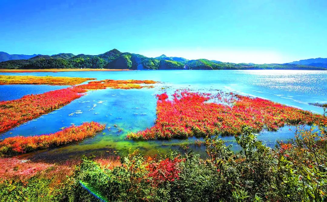 环秀湖国家湿地公园.