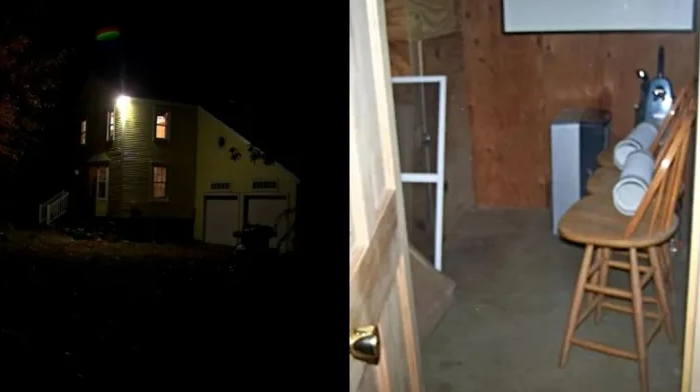 左为养父母的屋子,右为奥利维亚居住的“地牢”