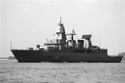 上图：德国MEKO护卫舰。