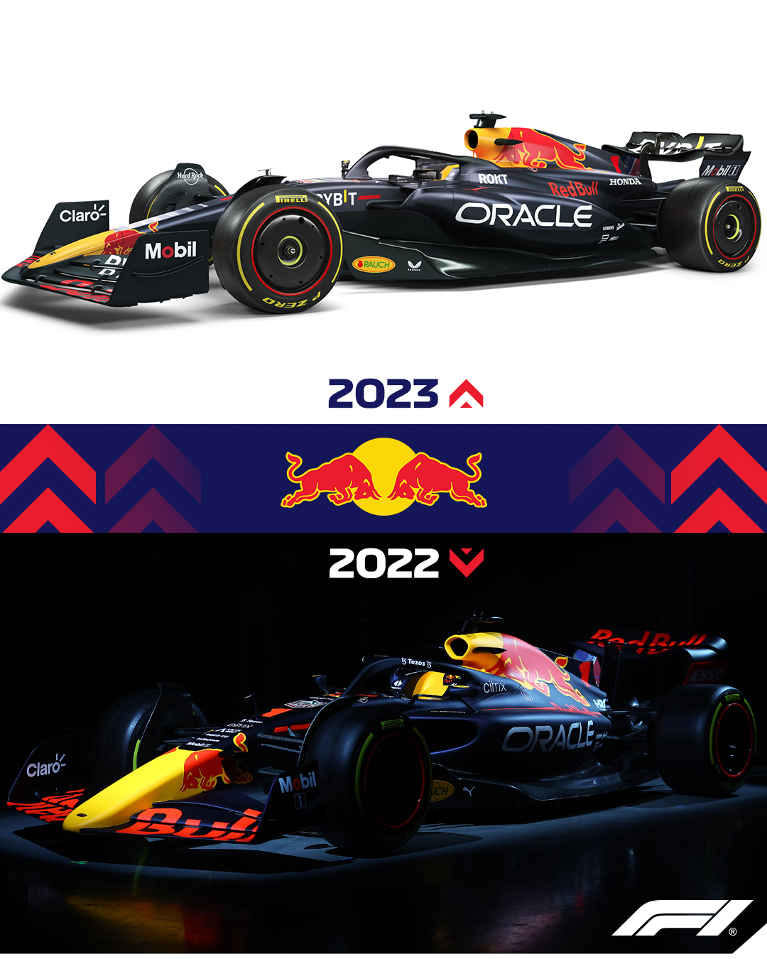 2023发布会：想看RB19，结果是RB18 2022发布会：想看RB18……|发布会|红牛车队|涂装_新浪新闻
