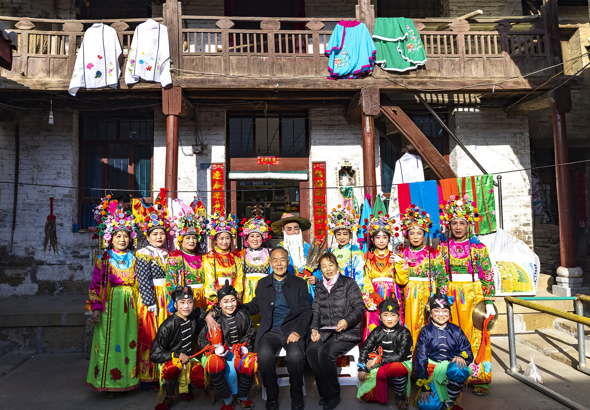 土沃老花鼓非遗民俗闹元宵