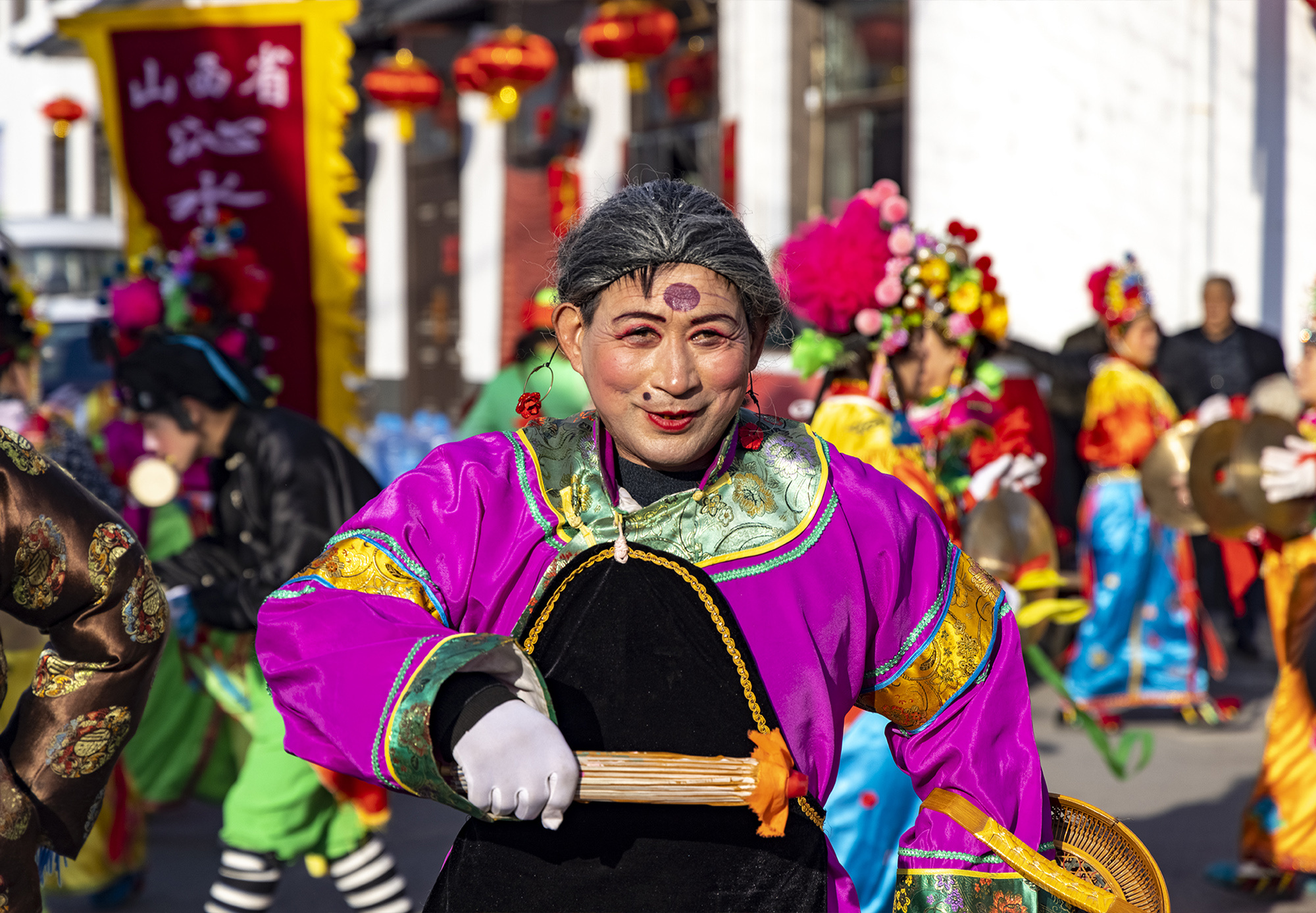 土沃老花鼓非遗民俗闹元宵