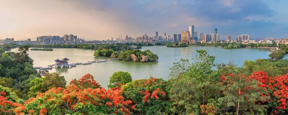 惠州西湖如画般风景