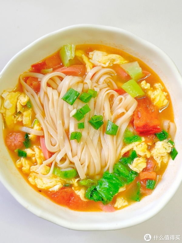 试试这个番茄火腿鸡蛋面!|早餐|火腿|鸡蛋面_新浪新闻