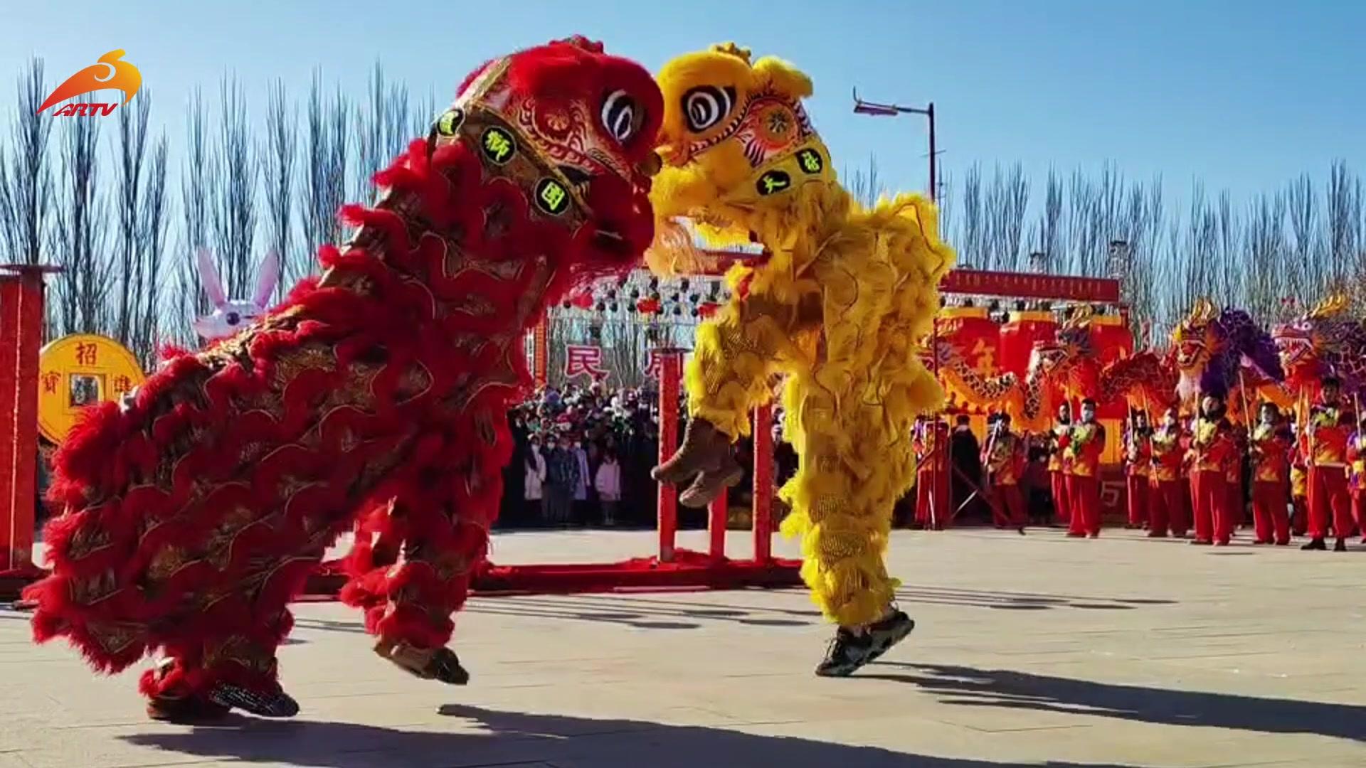 我们的节日 · 欢乐中国年|够燃!龙腾狮舞好运来!|我们的节日_新浪新闻