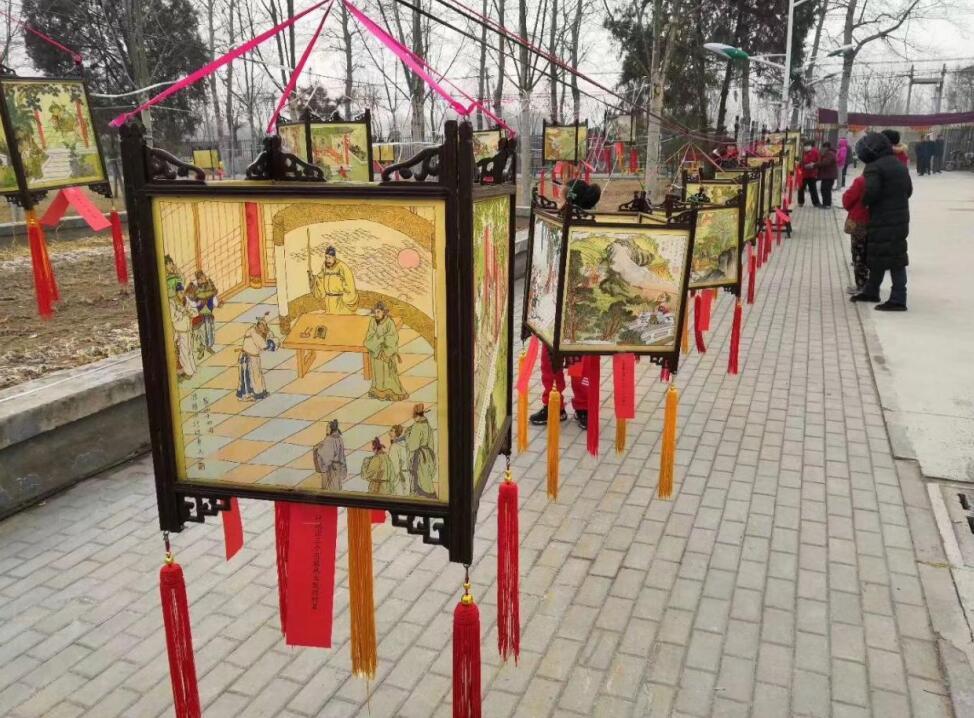 (安定镇沙河村纱灯)