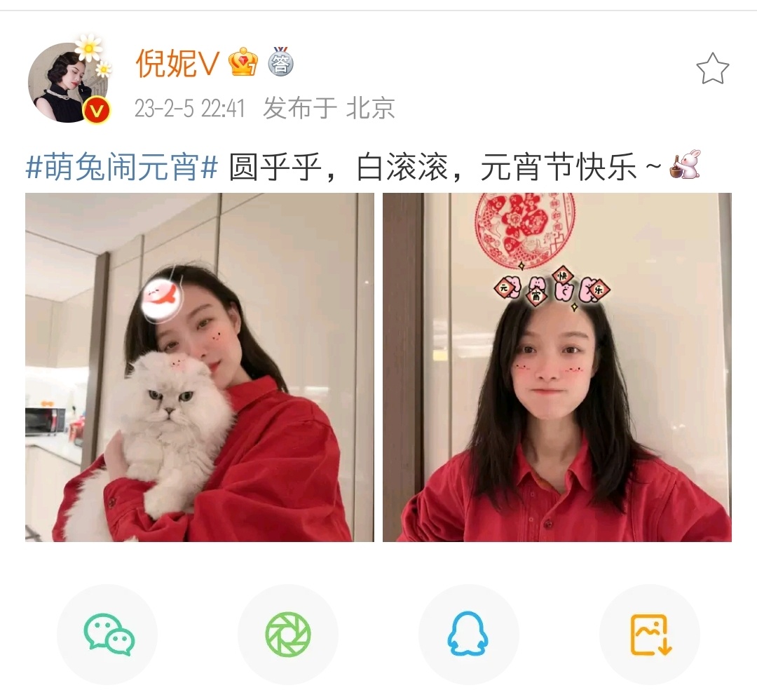 叮咚,倪妮抱猫随拍已送达~ 就喜欢看美女营业……|倪妮|猫|美女_新浪新闻