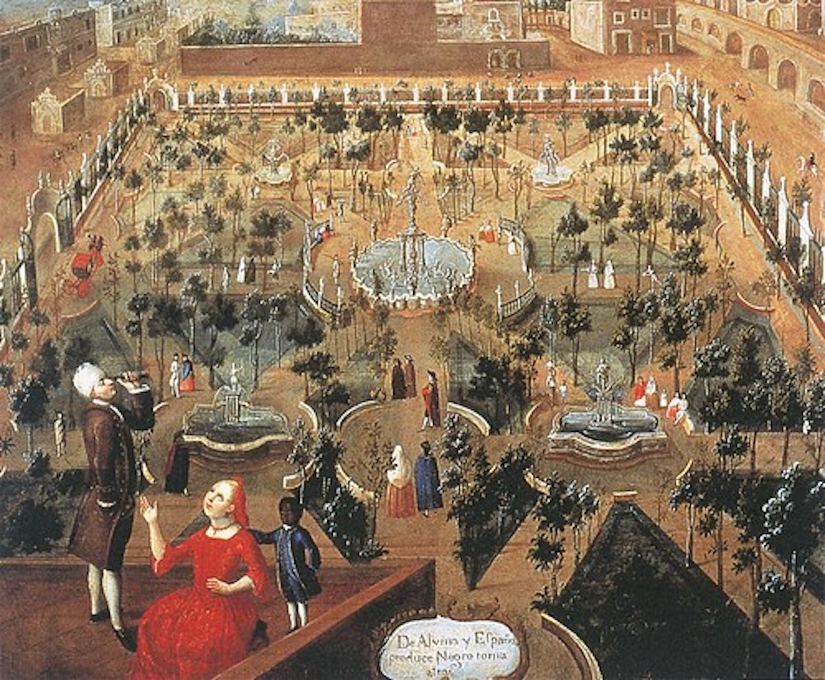 十八世纪的拉美艺术启蒙运动与伽斯塔油画|西班牙|油画|伽斯塔_新浪