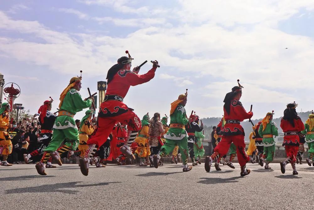 普宁泥沟英歌舞表演
