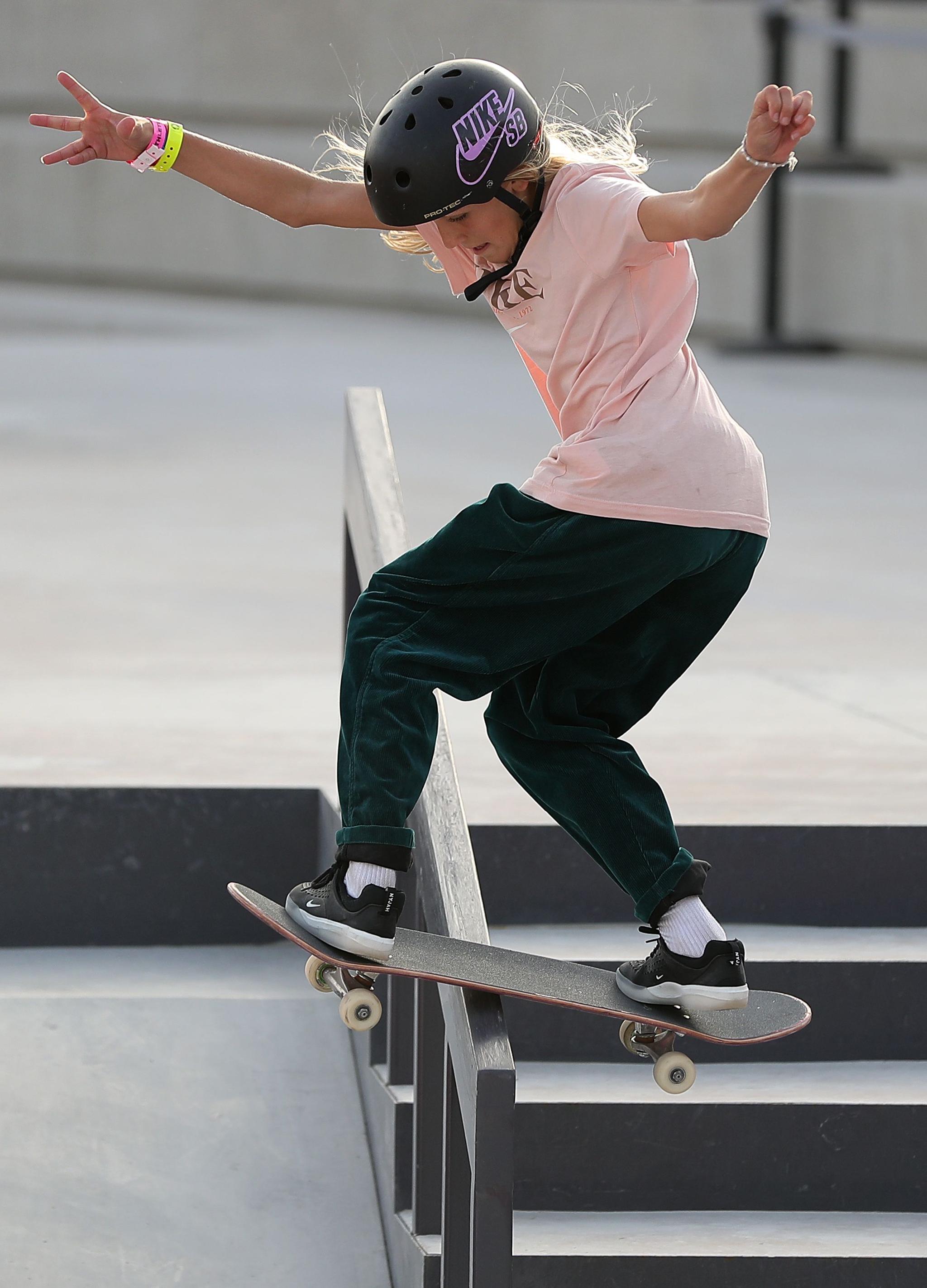 滑板世锦赛女子街式决赛赛况