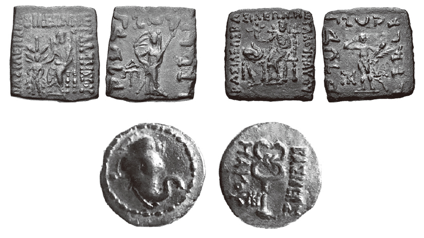 圖 5a-c 塔克西拉出土 Maues 時期