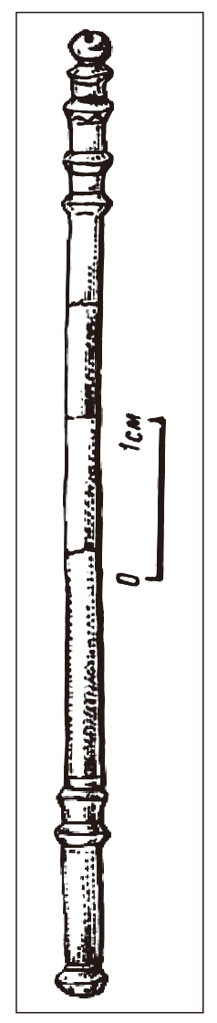 圖 11a &nbsp;蒂拉丘地6號墓出土的金權杖