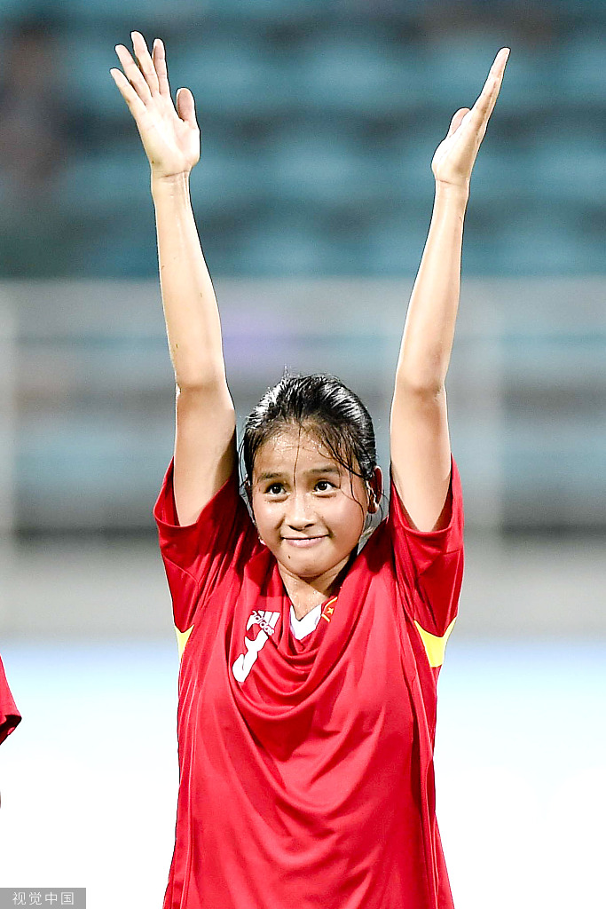 2014年南京青奥会,陈巧珠帮助中国u15女足夺冠.