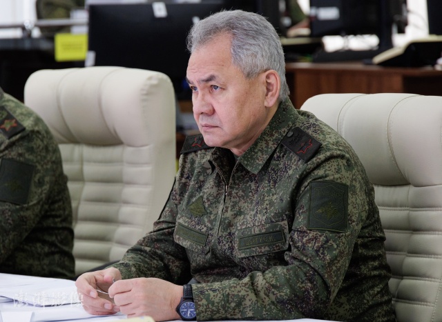 资料图:俄罗斯国防部长绍伊古 图自澎湃影像
