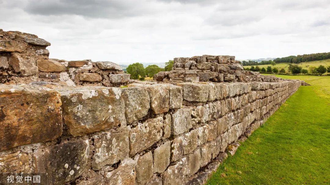 英国哈德良长城./视觉中国