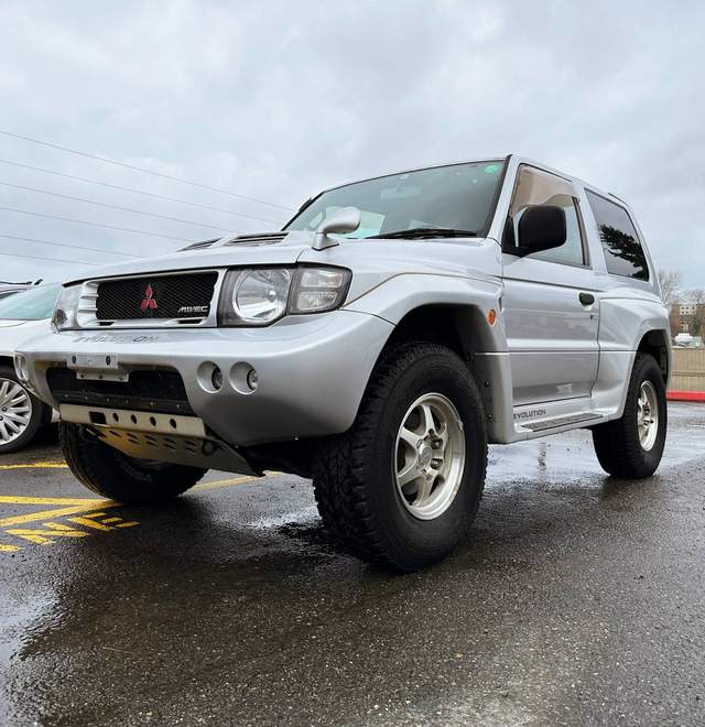 见证曾经的辉煌三菱帕杰罗evolutionv55