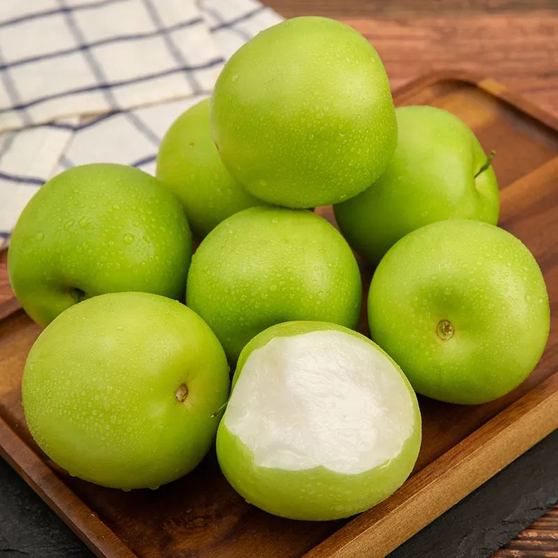 雪白脆嫩会爆汁比苹果好吃的贵妃牛奶枣市面上少见的解腻果淡淡奶香