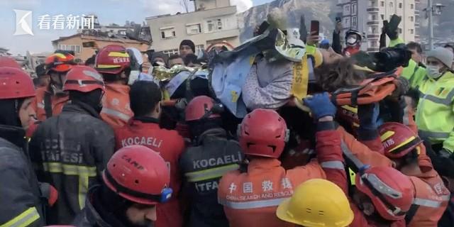 生命的奇迹！土耳其震后103小时一女孩成功获救