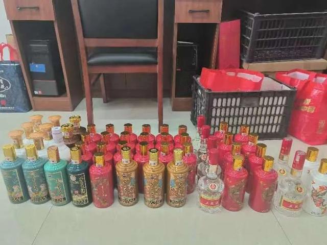 “掉包”高档白酒，呼和浩特一男子被抓