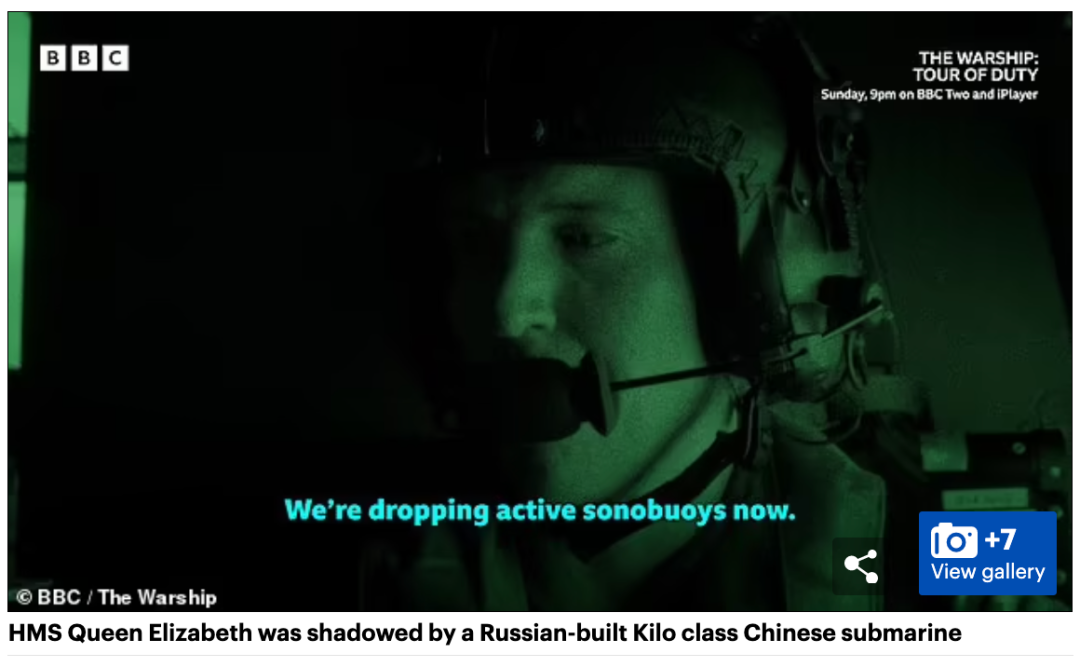 英国航母在南海&ldquo;逼退中国潜艇&rdquo;的真相很可能是&hellip;&hellip;