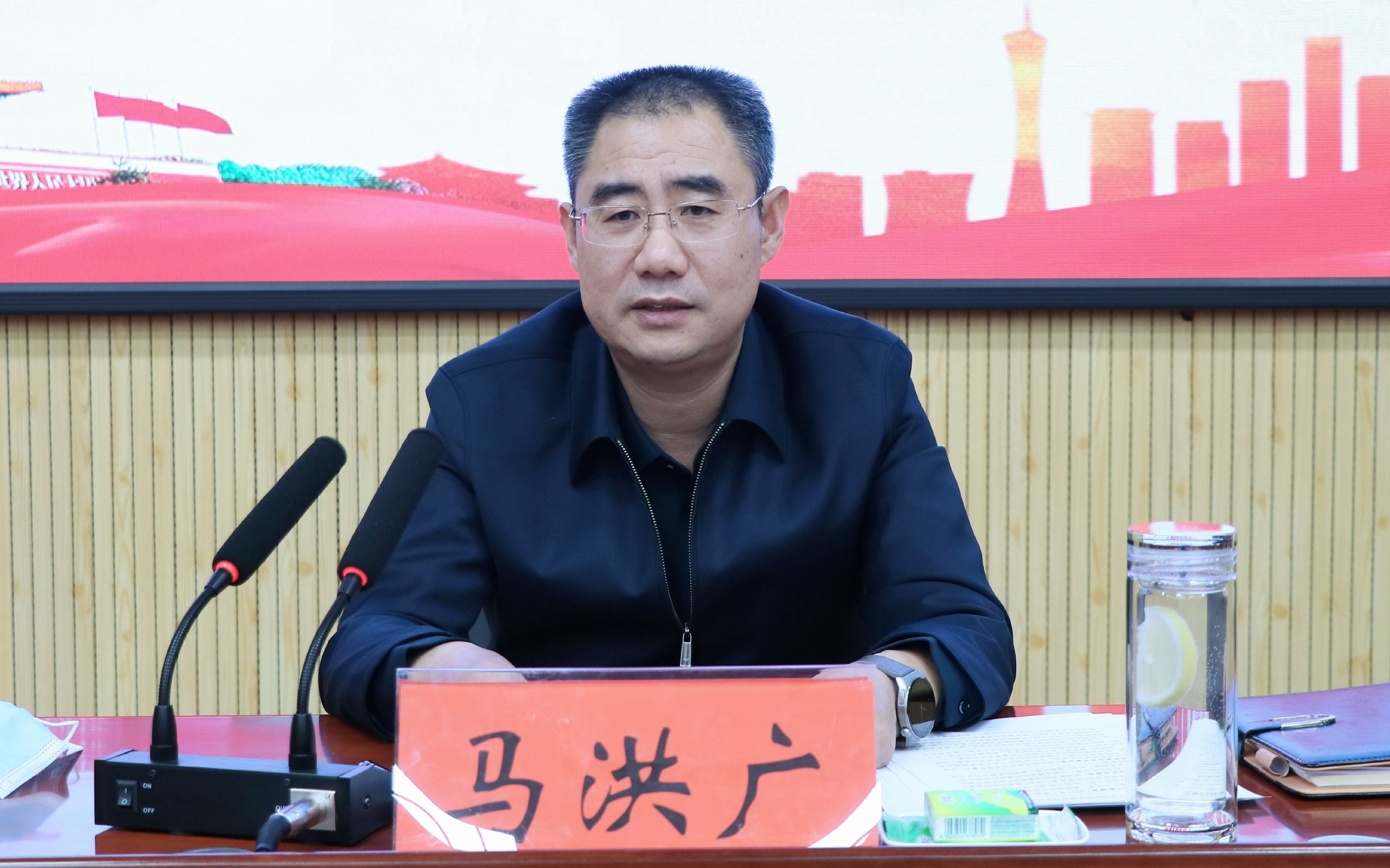 河北省邯郸市永年区委书记马洪广.受访者供图