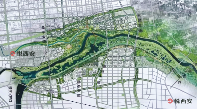 西安高陵区与国际港务区共同组织开展渭河疏浚及两岸概念规划设计方案